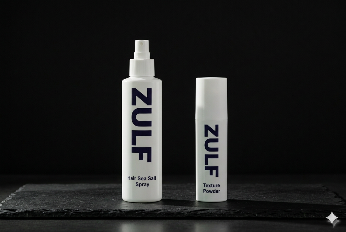ZULF Stylemaxxing Bundle – Sea Salt Spray and Texture Powder